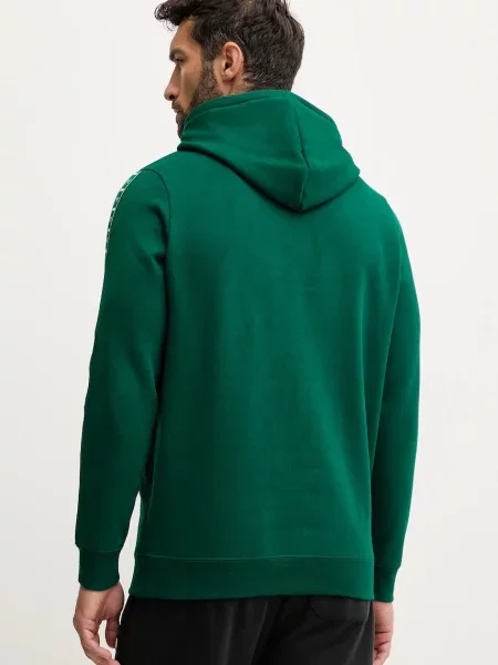 Puma bluza z kapturem wzorzysta zielony