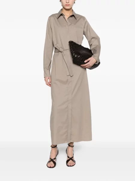 Rochie Peserico de costum gri
