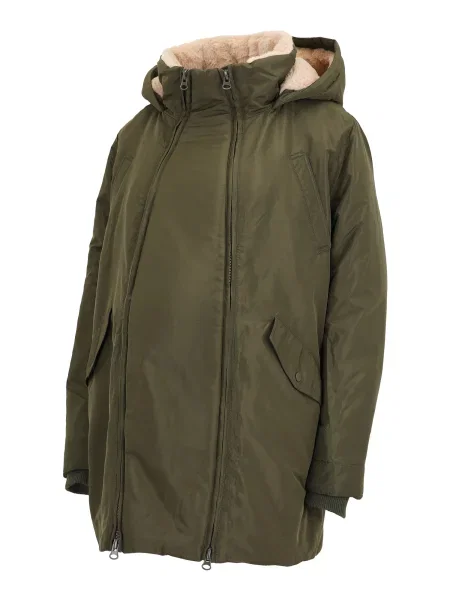 Palton de iarnă oliv