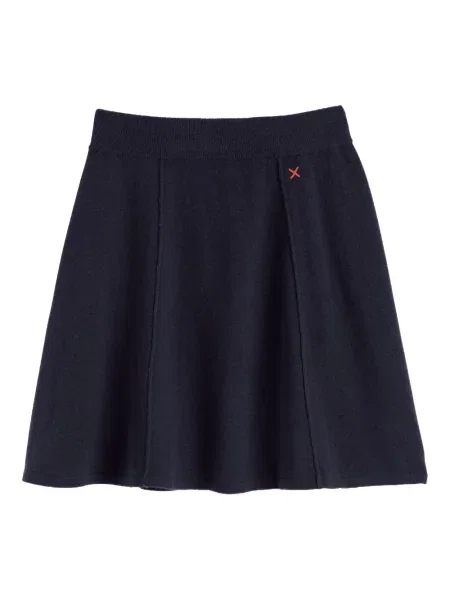 Fustă Chinti & Parker din cașmir albastru