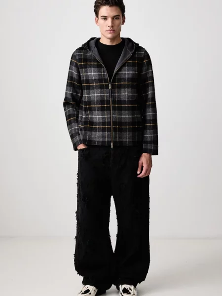 Woolrich geacă tip cămașă cu lână pentru bărbați
