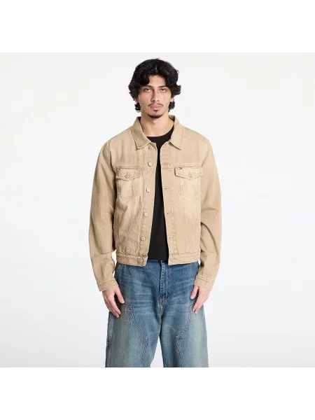 Tommy Jeans Přechodná bunda RYAN světle hnědá