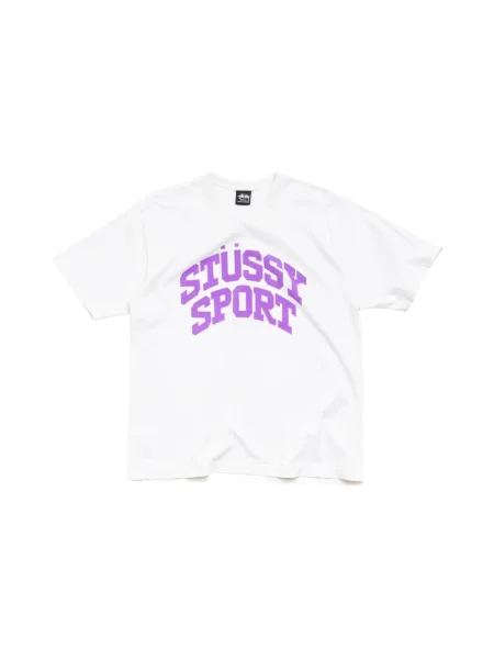 Koszulka sportowa Stussy biała