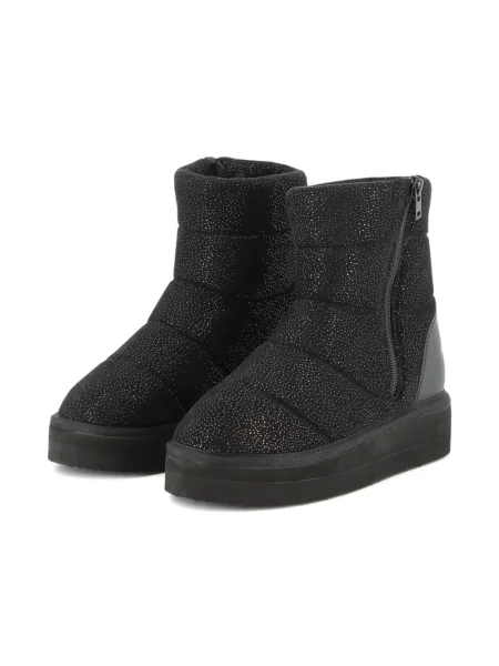 Buty do kostki dziecięce Karl Lagerfeld czarne