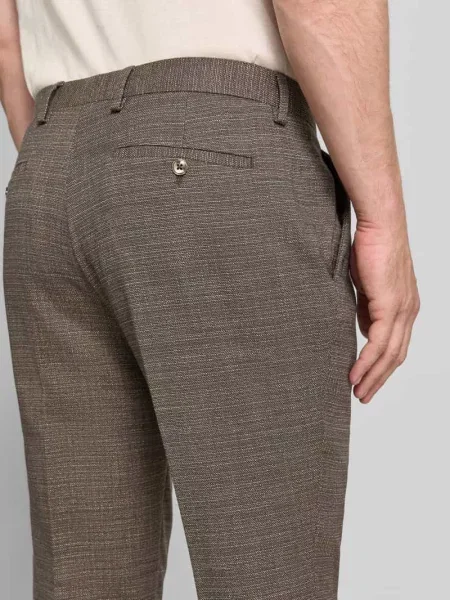 Spodnie garniturowe o kroju slim fit z dodatkiem Mcneal