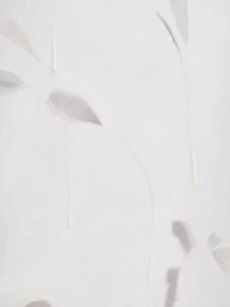 Rochie Jil Sander de mătase alb