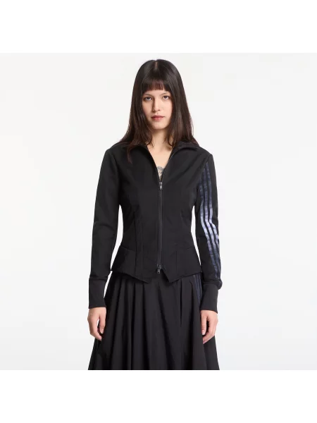 Jachetă Gradient 3 Stripes Track Top Black S negru