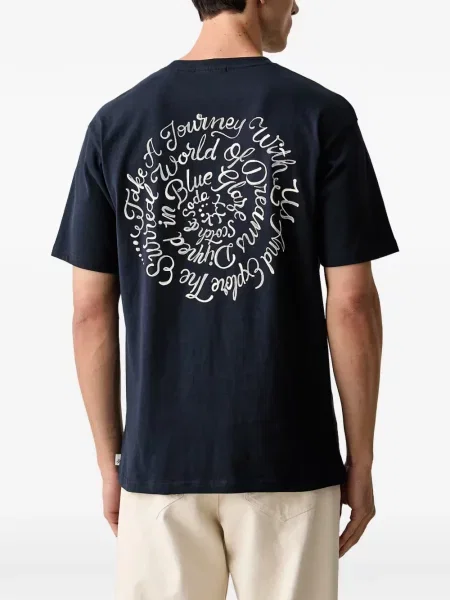 Μπλούζα Scotch & Soda με σχέδιο μπλε