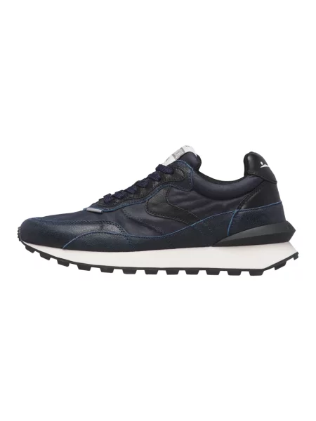 Sneakersy Voile Blanche skórzane niebieskie