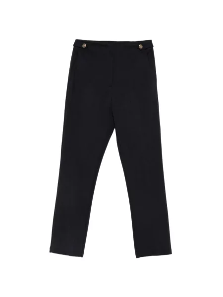 Pantaloni Liu Jo cu model herringbone albastru