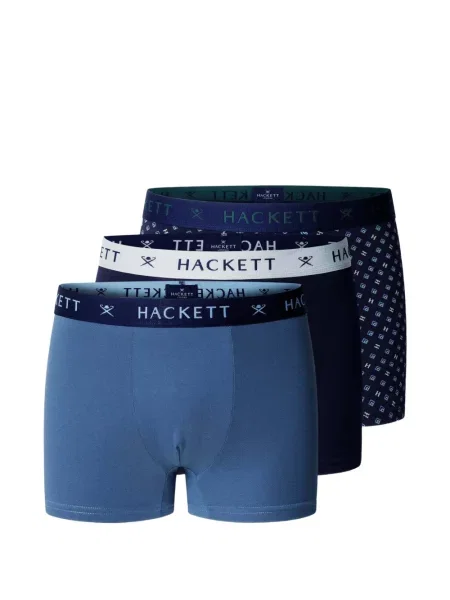 Boxeri Hackett London cu autograf albastru