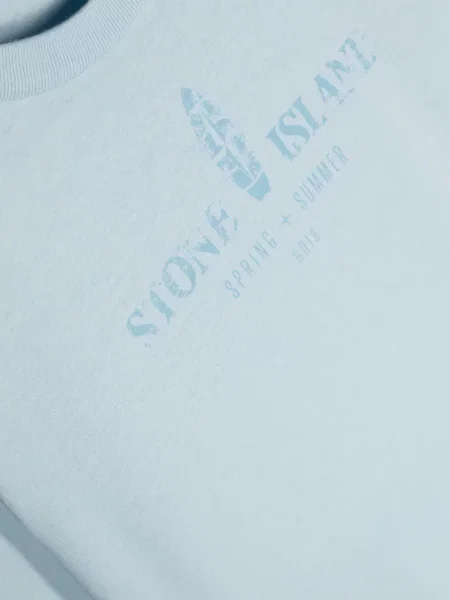 Dětské tričko Stone Island modré