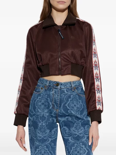 Geacă Etro lungă maro