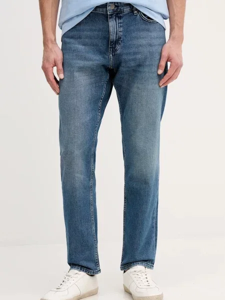 Kavbojke BOSS Orange modra