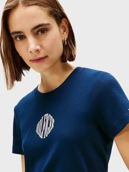 Футболка Tommy Hilfiger синя