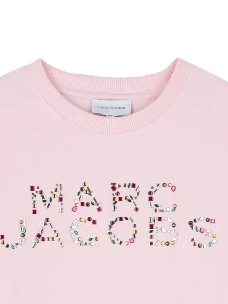 Dětské tričko Marc Jacobs růžové