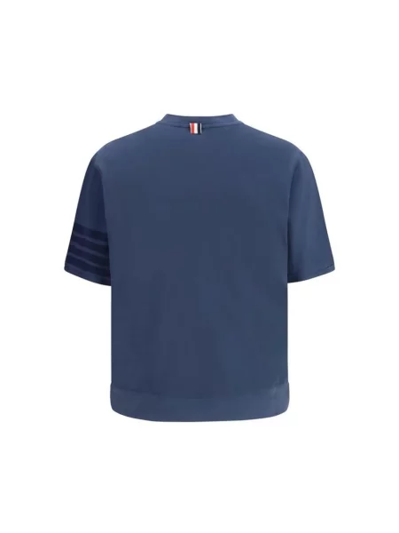 Koszulka sportowa Thom Browne niebieska