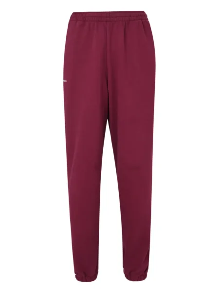 Pantaloni Pangaia roșu