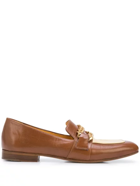 Pantofi loafer Madison.maison fără toc maro