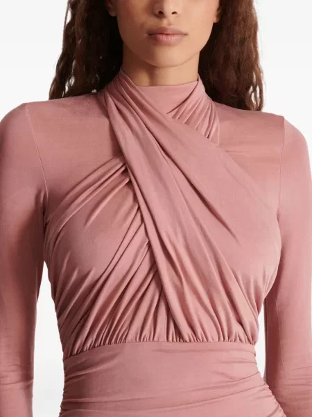 Rochie midi Balmain roz