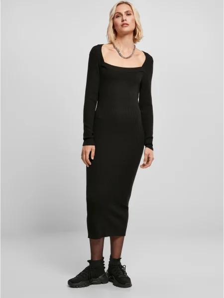 Rochie Urban Classics tricotate negru