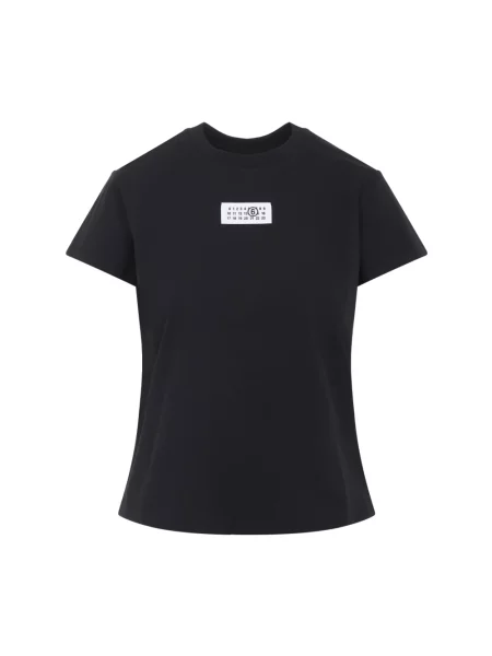 Koszulka Mm6 Maison Margiela czarna