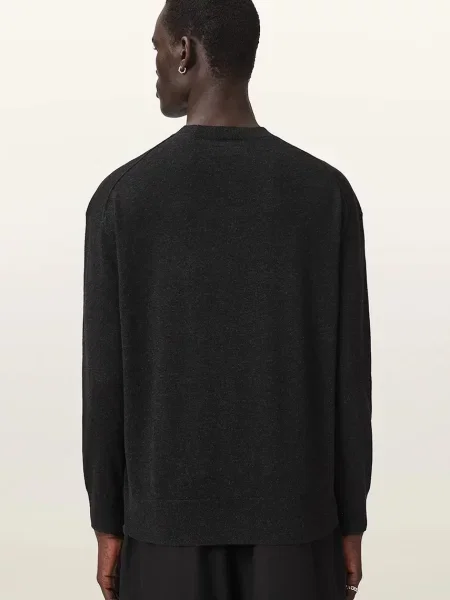 AllSaints светр з вовною GRINNER CREW