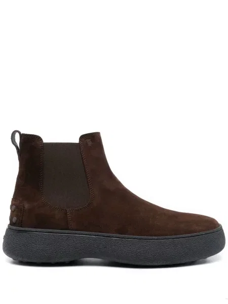 Cizme scurte Tod's maro