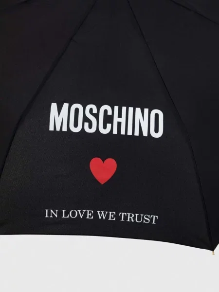 Moschino parasol OPENCLOSEA czarny