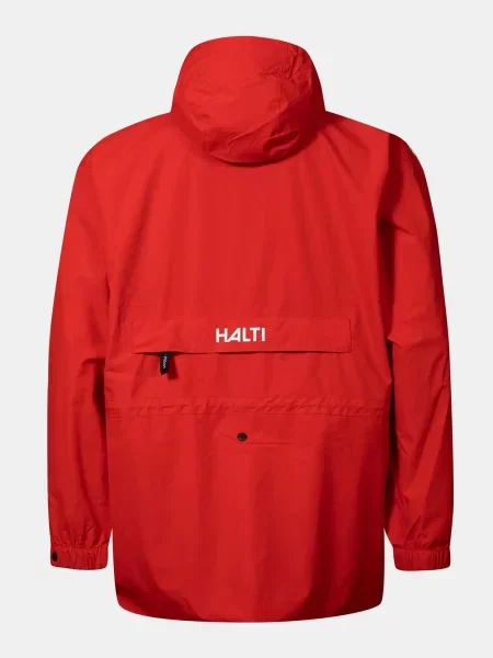 Płaszcz trenerski przeciwdeszczowy unisex Halti Coach czerwony