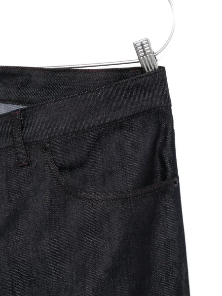 Pantaloni Moncler cu 5 buzunare albastru