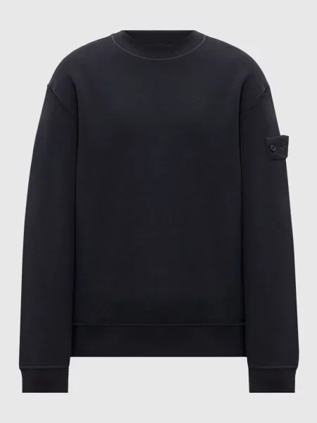 Утепленный свитшот Stone Island синий