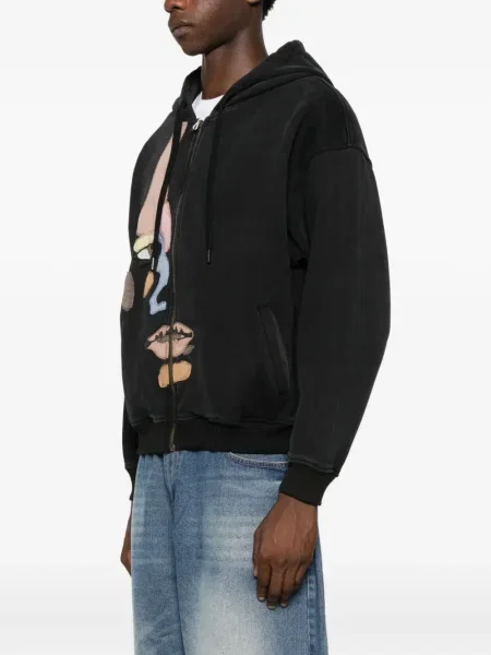 Hoodie Kidsuper με απλικέ μαύρο