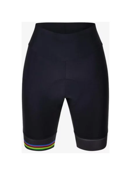 Spodenki rowerowe bez szelek Santini x UCI World Champion XXS czarne