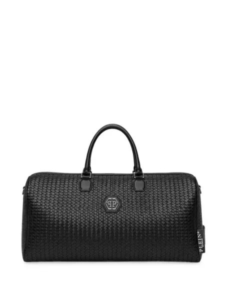 Geantă Philipp Plein din piele negru