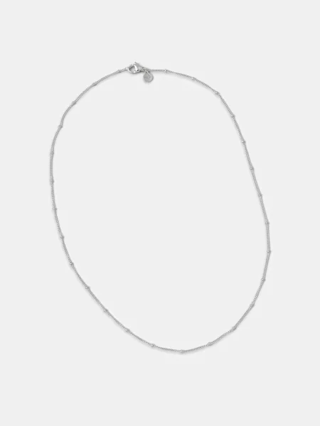 Ogrlica EDBLAD Beaded Chain srebrna