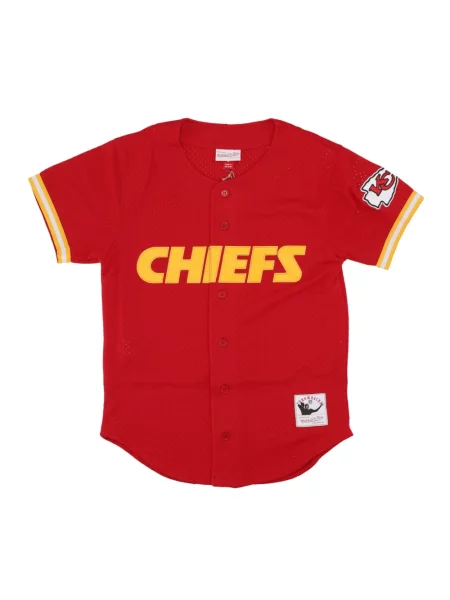 Kurtka Mitchell & Ness czerwona