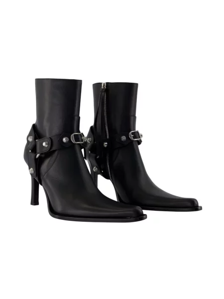 Botki Balenciaga skórzane czarne