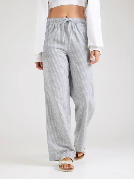 Jeans kratke hlače Pieces bela