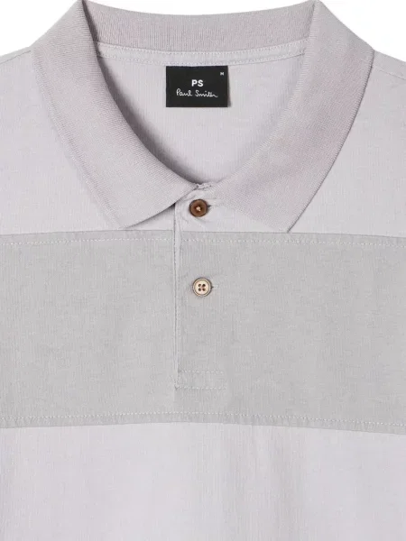 Polo Ps Paul Smith cu dungi lung gri