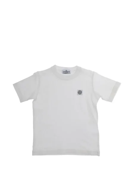 Koszulka dziecięca Stone Island biała
