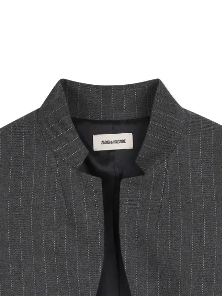 Dětské sako Zadig & Voltaire šedé