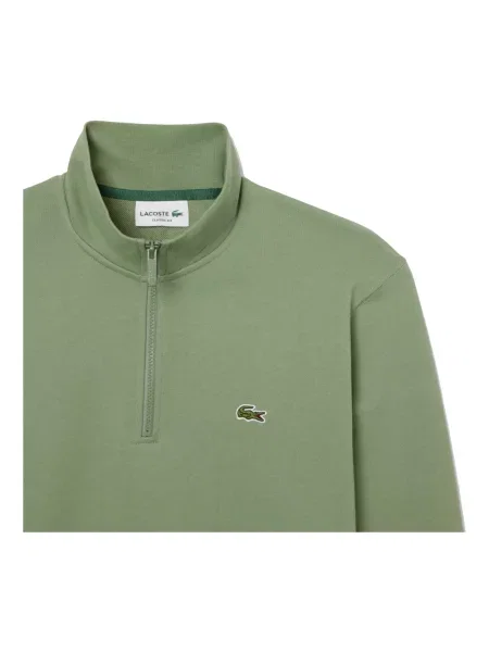 Bluza polarowa Lacoste zielona