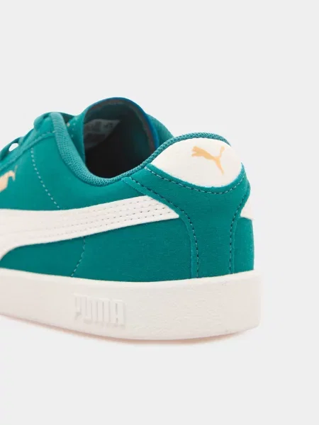 Детские кеды Puma зеленые