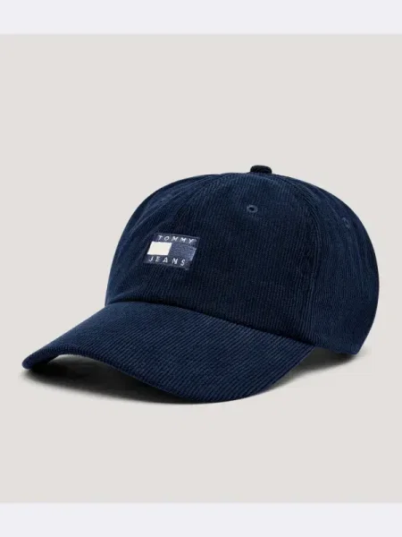 Tommy Jeans De catifea reiată șapcă baseball HERITAGE