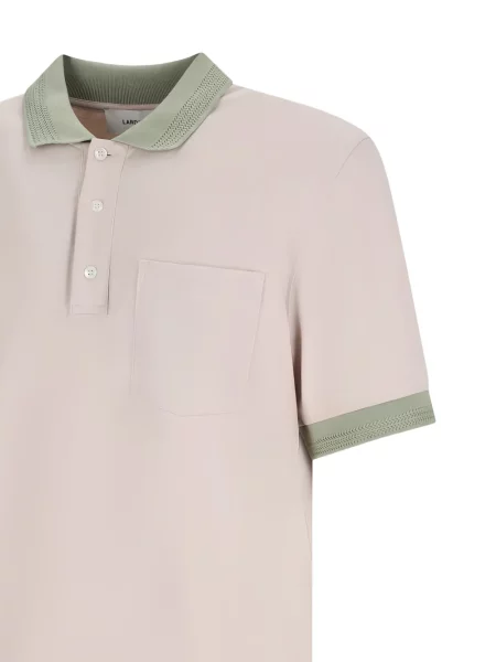 Tricou polo Lardini roz