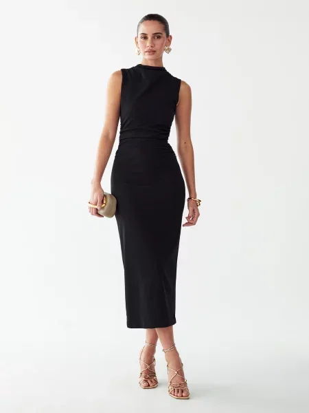 BWLDR Rochie Lana' negru