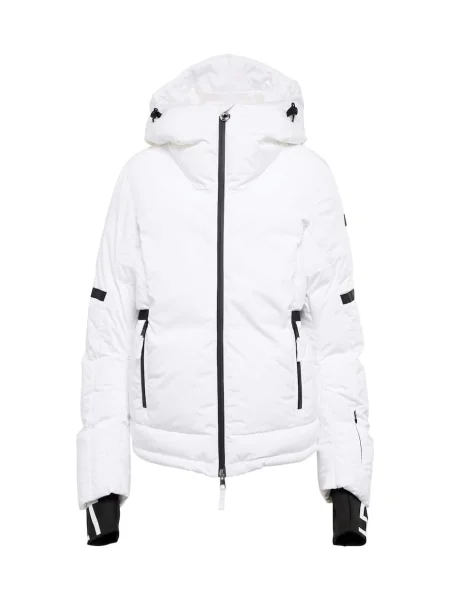 Jeździć na nartach kurtka narciarska Jet Set ocieplana biała