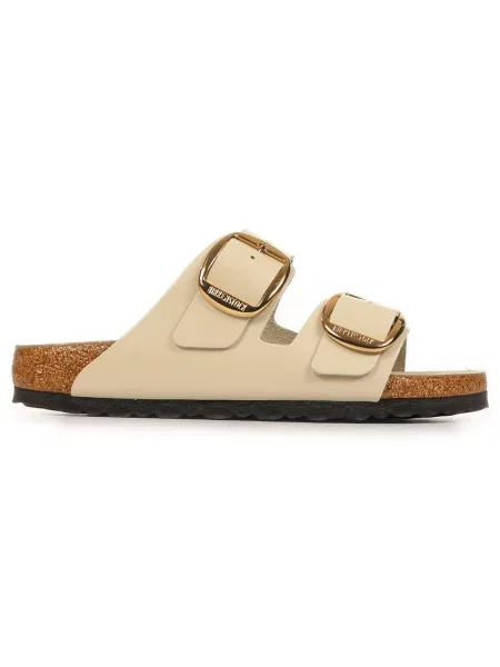 Pantofle Birkenstock béžové