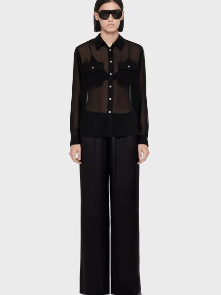 Брюки Allsaints черные